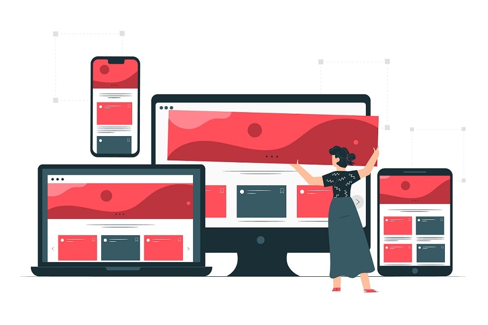 the evolving digital Responsive website development company